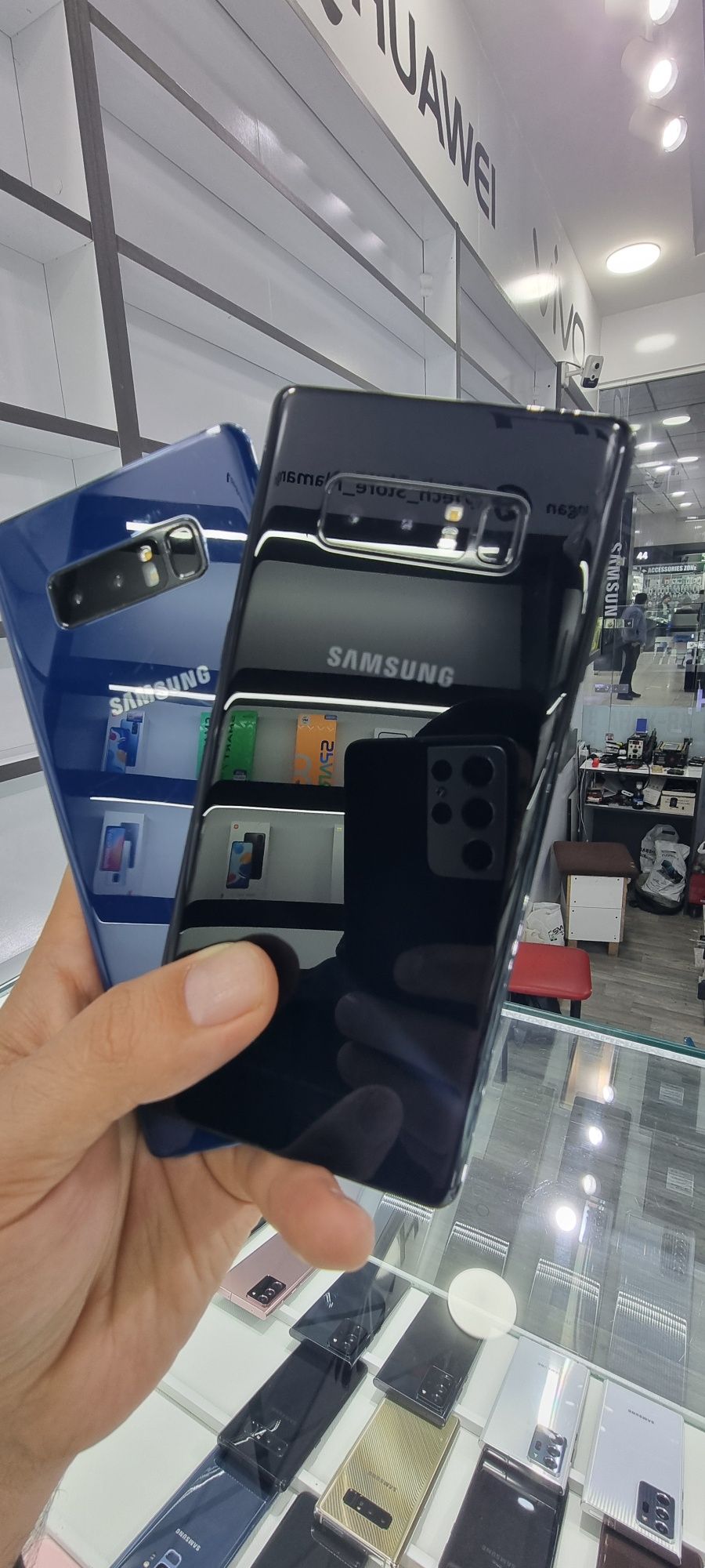 Samsung s8, s9, note 8 ideallari keldi