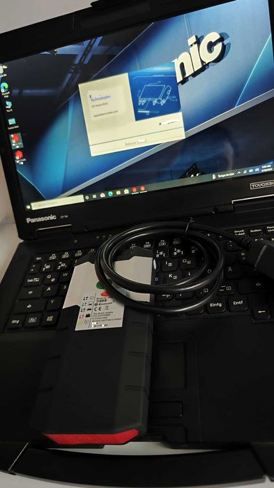 Kit tester auto multimarca turisme+camioane si laptop panasonic cf54