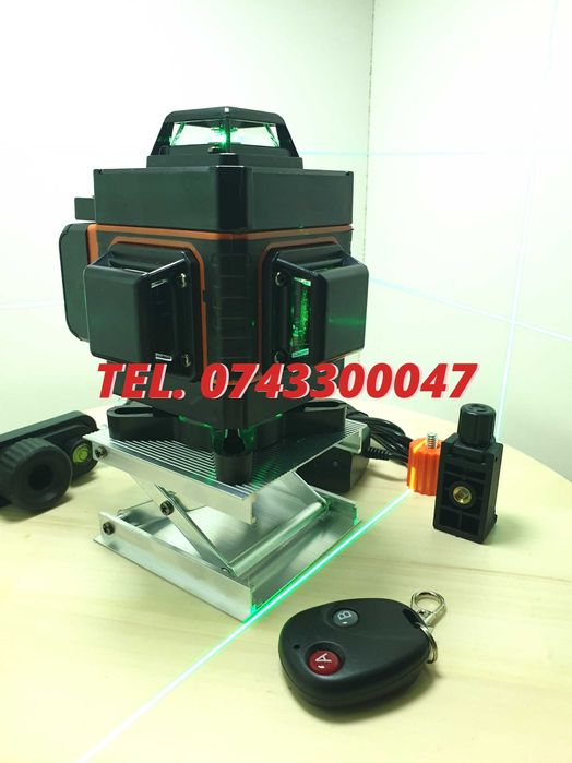 Nou Model Nou  Nivela Laser Ldvian 4d 16 Linii Laser Verde