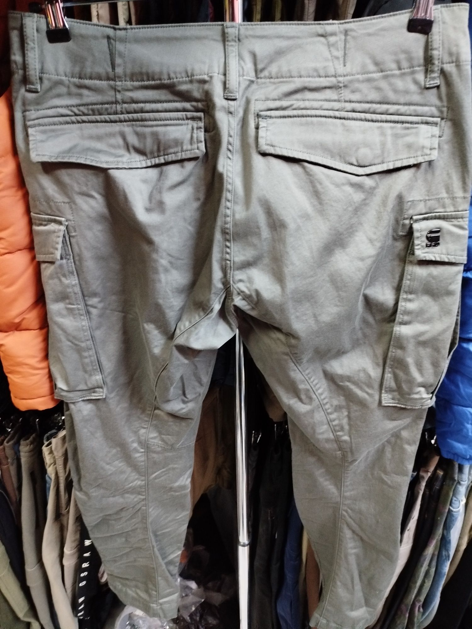 Оригинален карго панталон G-Star Raw Cargo 3D Tapered нов мъжки