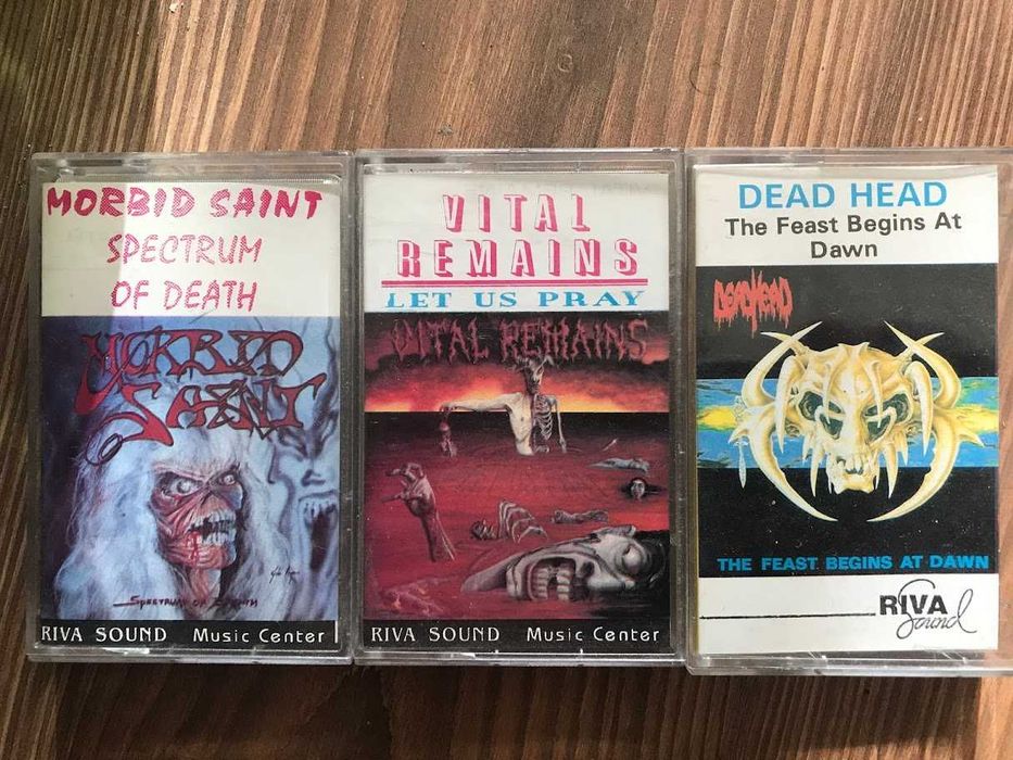 Касетки метъл Унисон, Рива Саунд, Кингс Рекърдс, Лазаров Рекърдс и др.