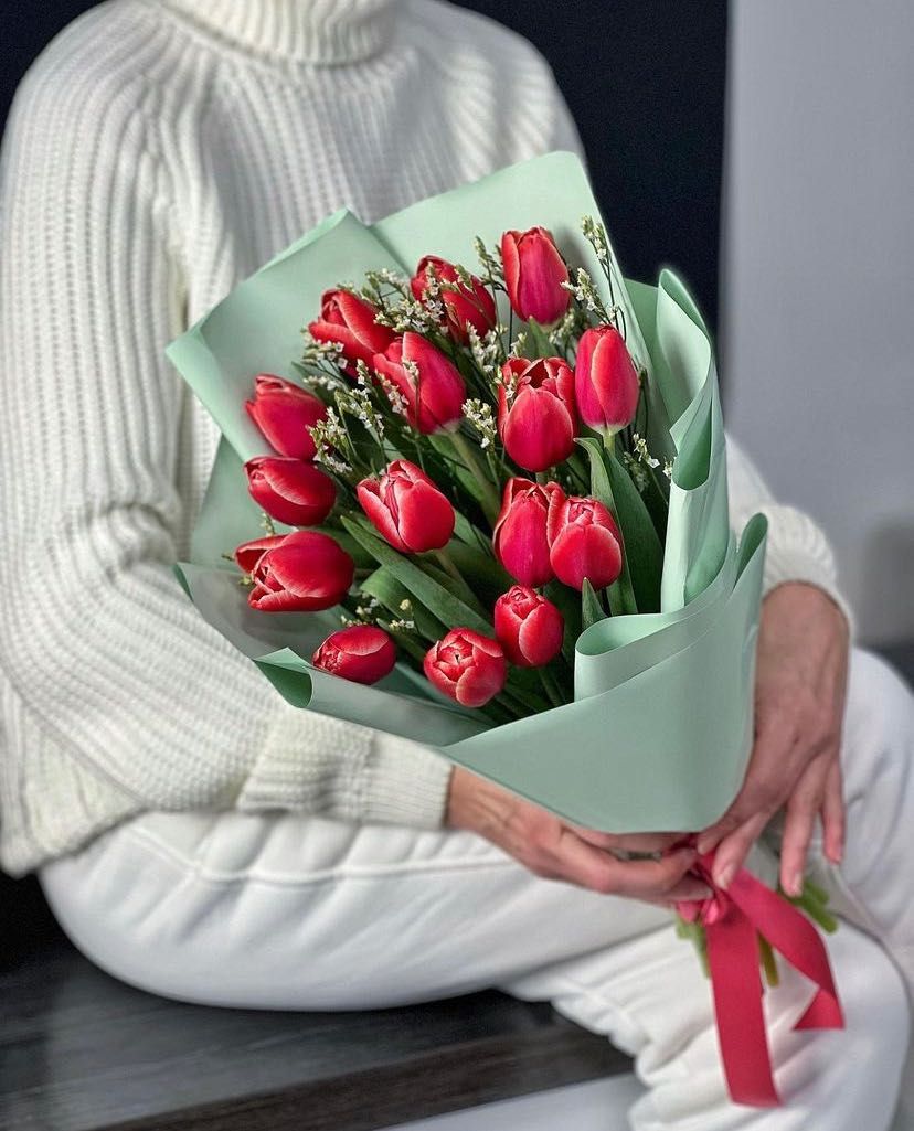 тюльпаны голландские цветы букеты