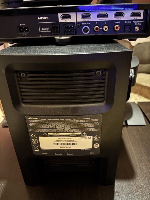 BOSE CineMate 520 Putere 800W Bluetooth WiFi 4K Preț deMAGAZIN8200 Lei