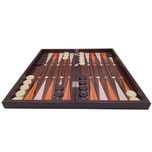 Joc table Backgammon Expert, lemn lucios, inchidere magnetica, 48 cm