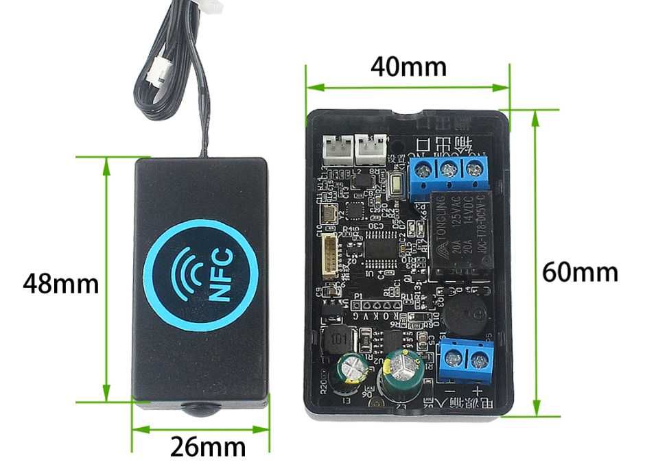 Контрол на достъп управление бариери врати гараж биометрия карта чип
