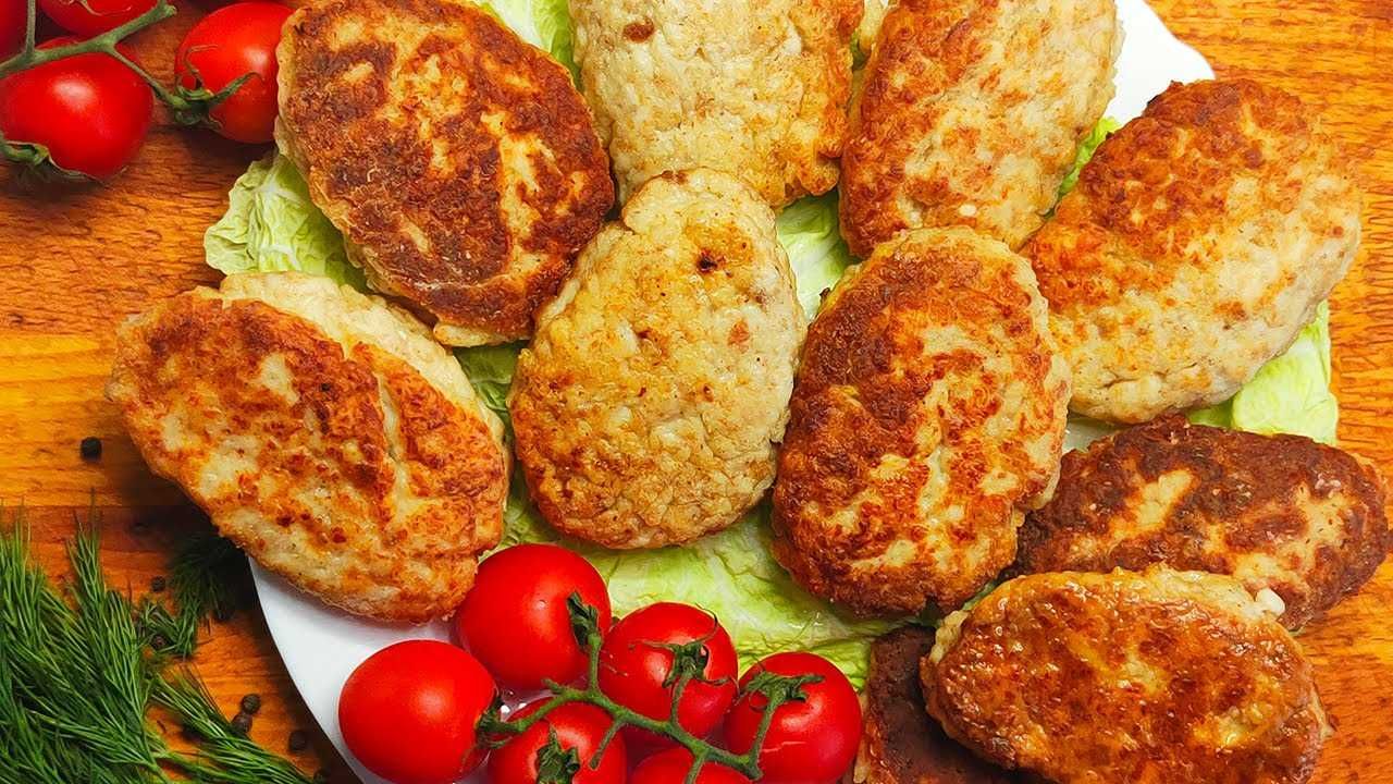 котлеты куриный  и мясной тефтели фрикадельки