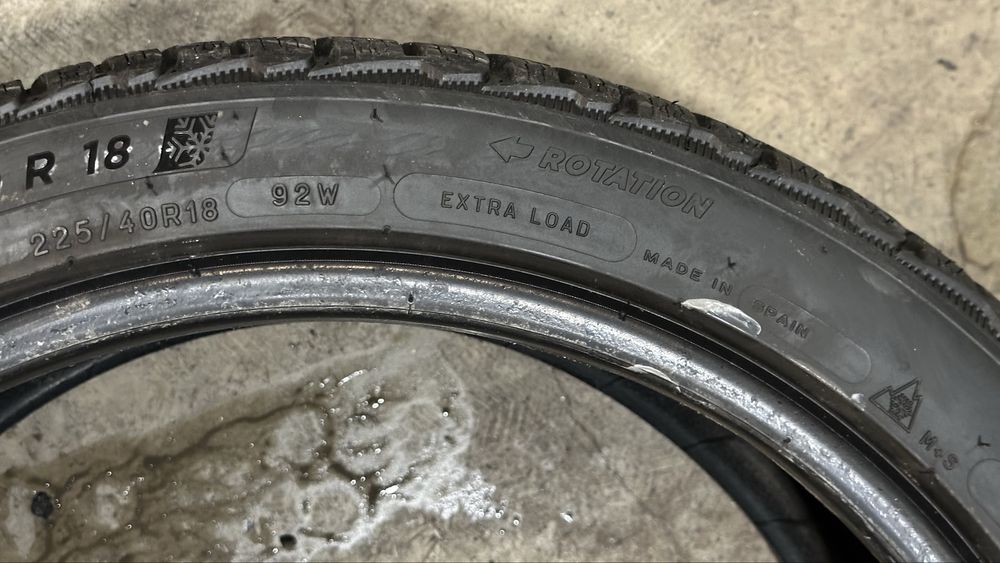 4 бр. гуми - зимни - MICHELIN Pilot Alpine 5 - 225/40/R18
