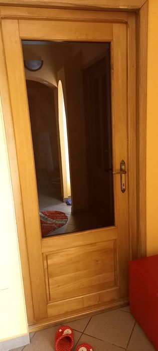 Uși de interior lemn masiv