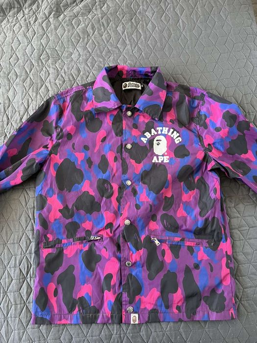 Bape camouflage jacket