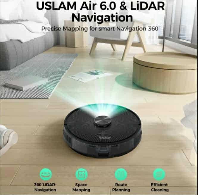 Робот прахосмукачка 2 в1 Redkey