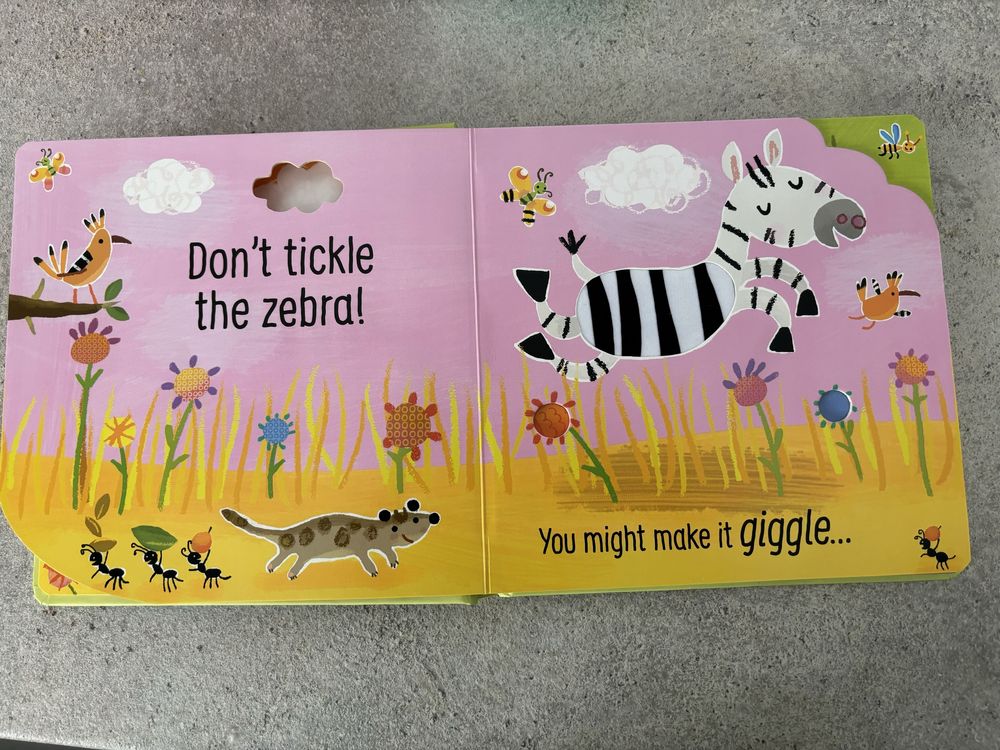 Carte usborne Don’t tickle the lion