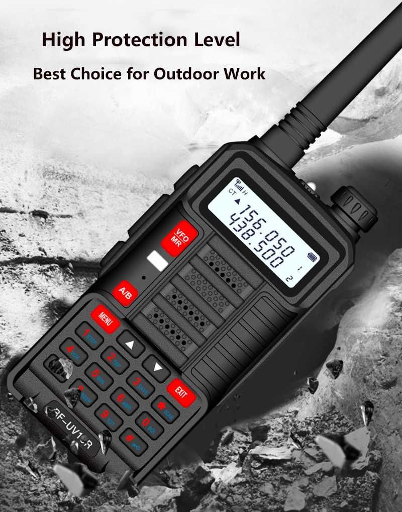 Baofeng BF-UV10R Plus 20W 8800mAh  Радиостанция 128 канала LED фенерче