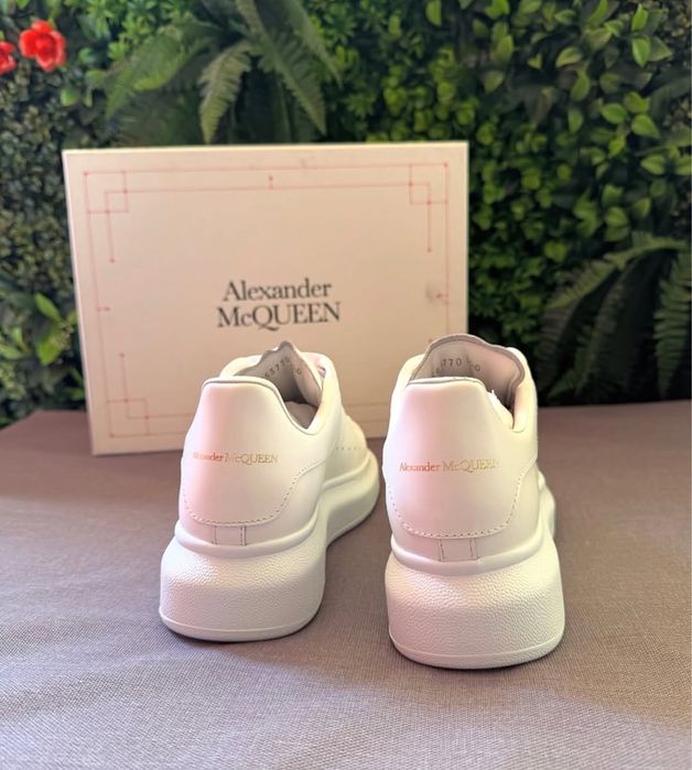 Alexander McQueen Men's Oversized Sneaker White