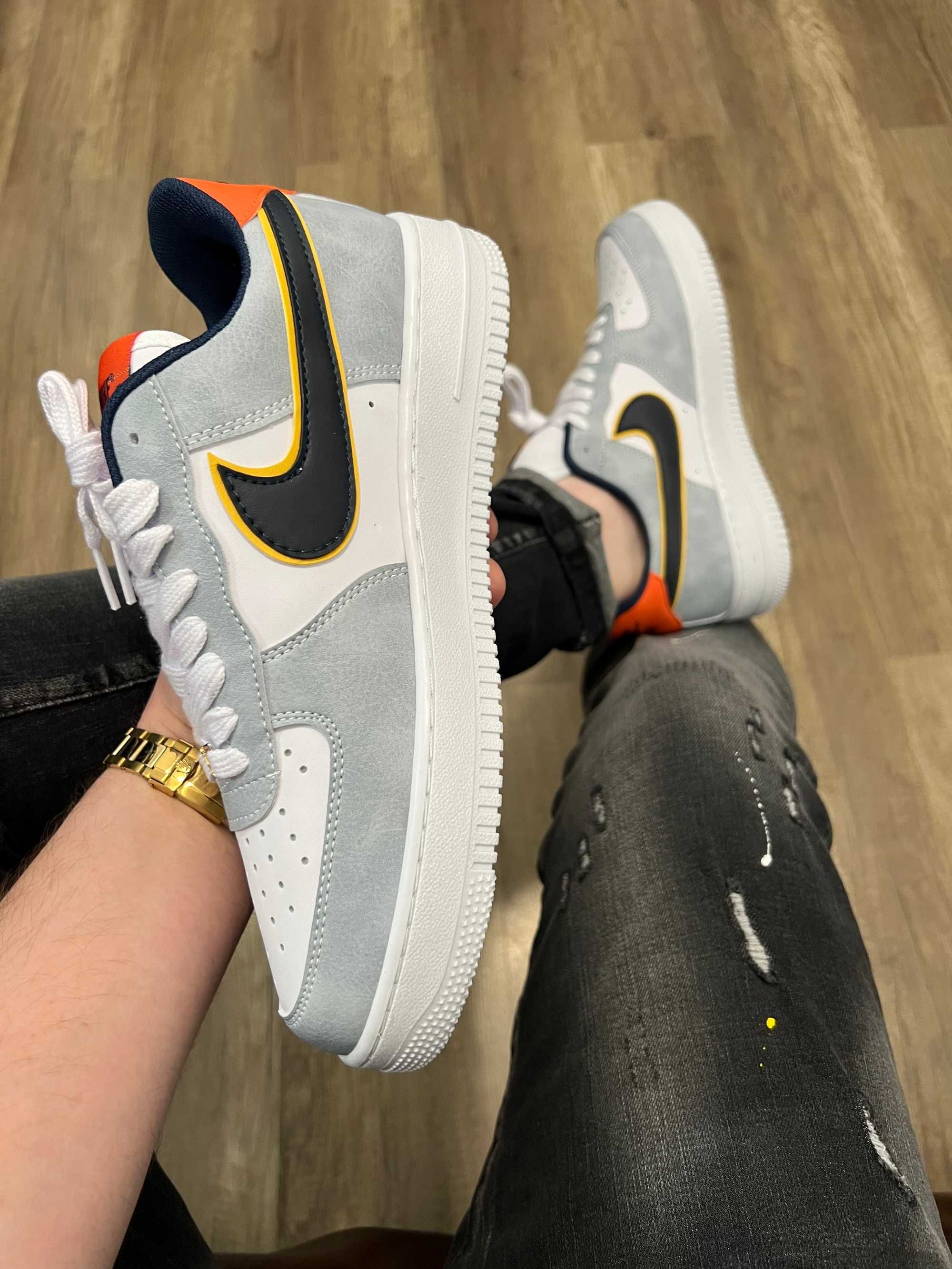 Adidasi Barbati Nike Air Force 1 Multicolor!