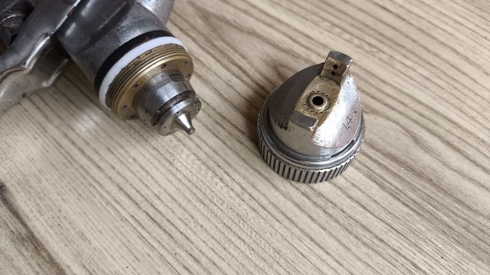 Бояджииски пистолет с дюза 1,4