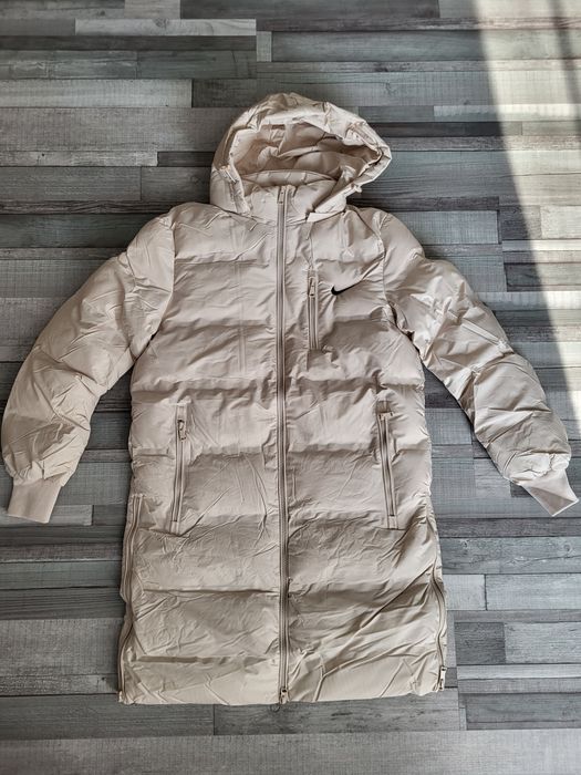 Geaca dama lunga nike bej