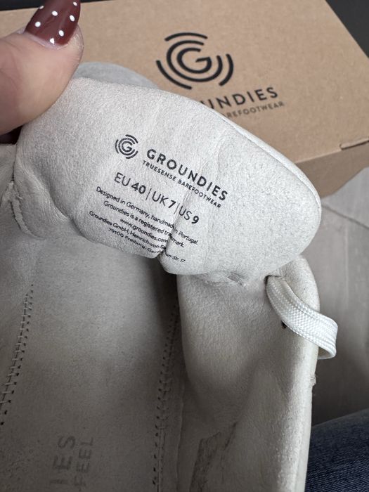 Groundies Nova Grey/Pink GS1 40 size