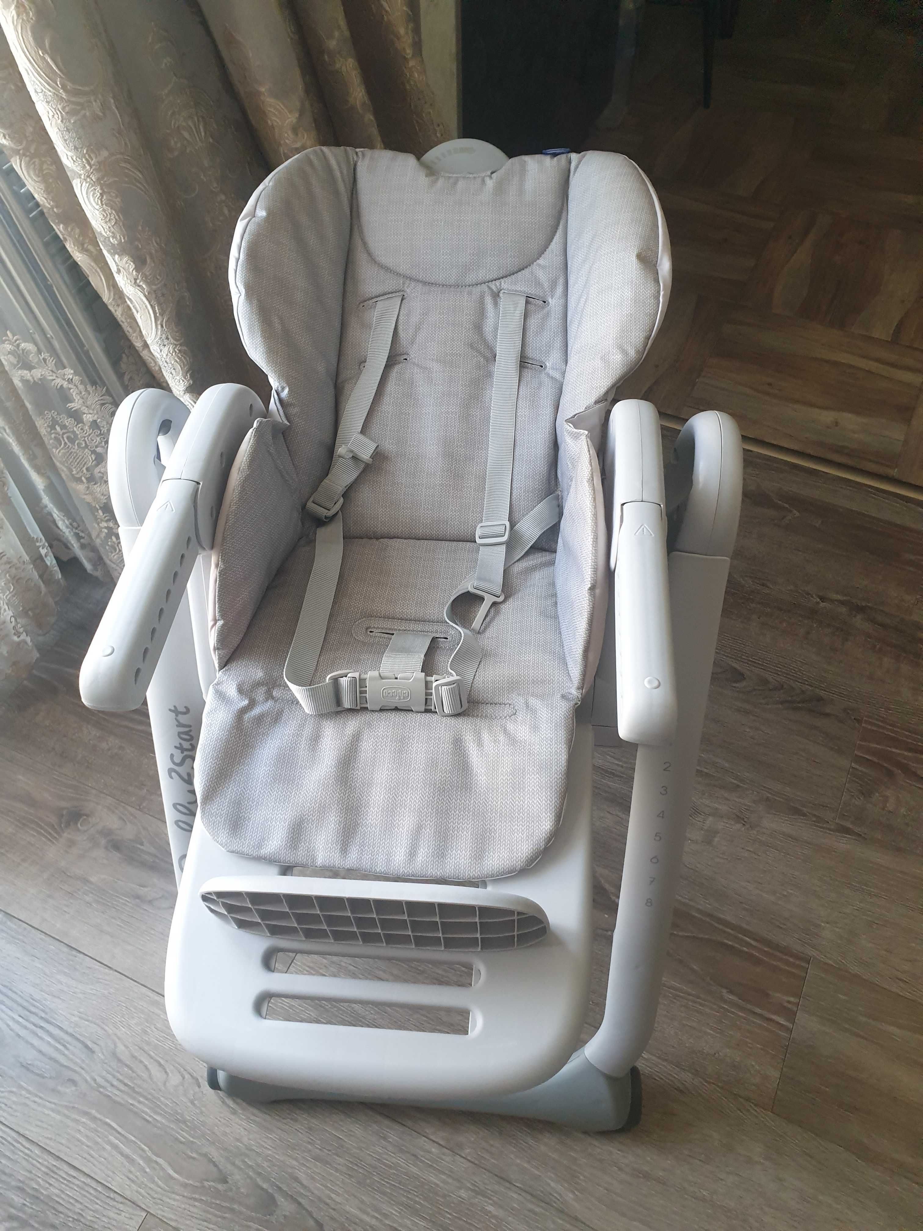 Стульчик для комления Chicco Polly 2 Start