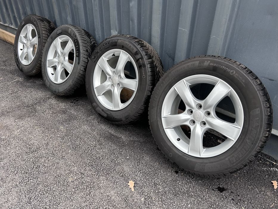 16 джанти Субару Subaru 5x100 56.1ц.отв. зимни гуми 215/60/16