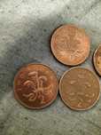 Monede vechi 2 pence