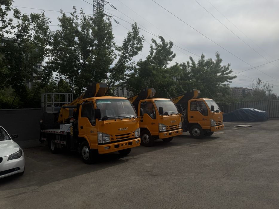 Аренда и услуги автовышки АГП. Автовышка 33 метра