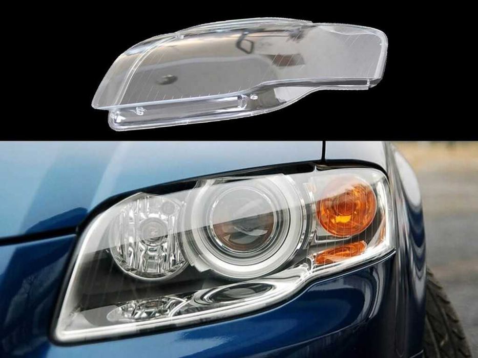 Капаци за фарове на Audi A4 B7 / Ауди А4 Б7