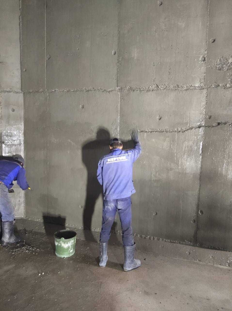 Гидроизоляция подвала фундамента стен перекрытий швы влажных помещений