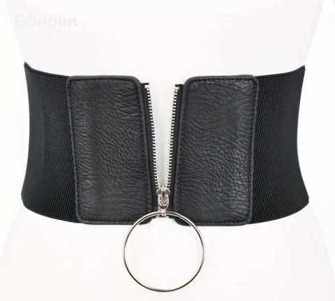 Черен корсет еко кожа, пънк корсет , готик корсет, секси корсет