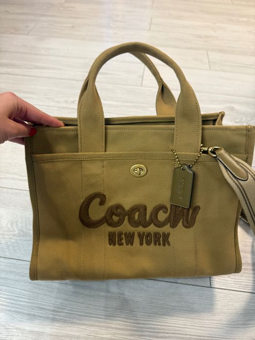 Чанта  coach с етикет