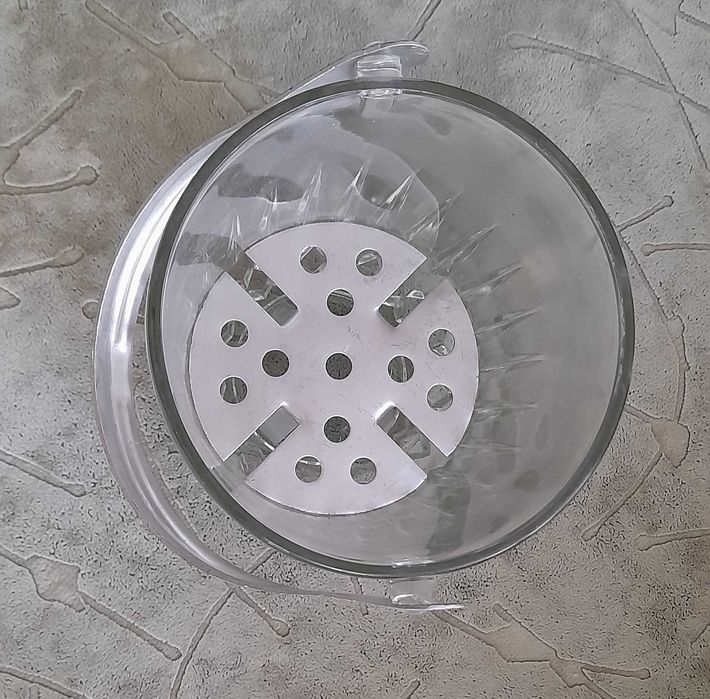 Стъклена/кристална нова купа за лед