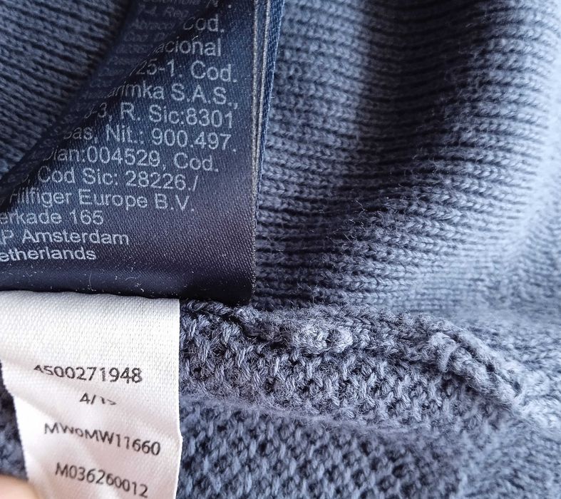 КАТО НОВ TOMMY HILFIGER L/XL оригинален пуловер блуза фланела sweater