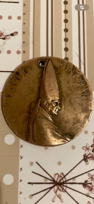 Moneda veche  originala din Vatikan!