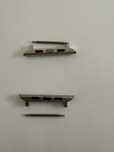 Adaptor curea apple watch 42, 45, 49 , ultra argintiu