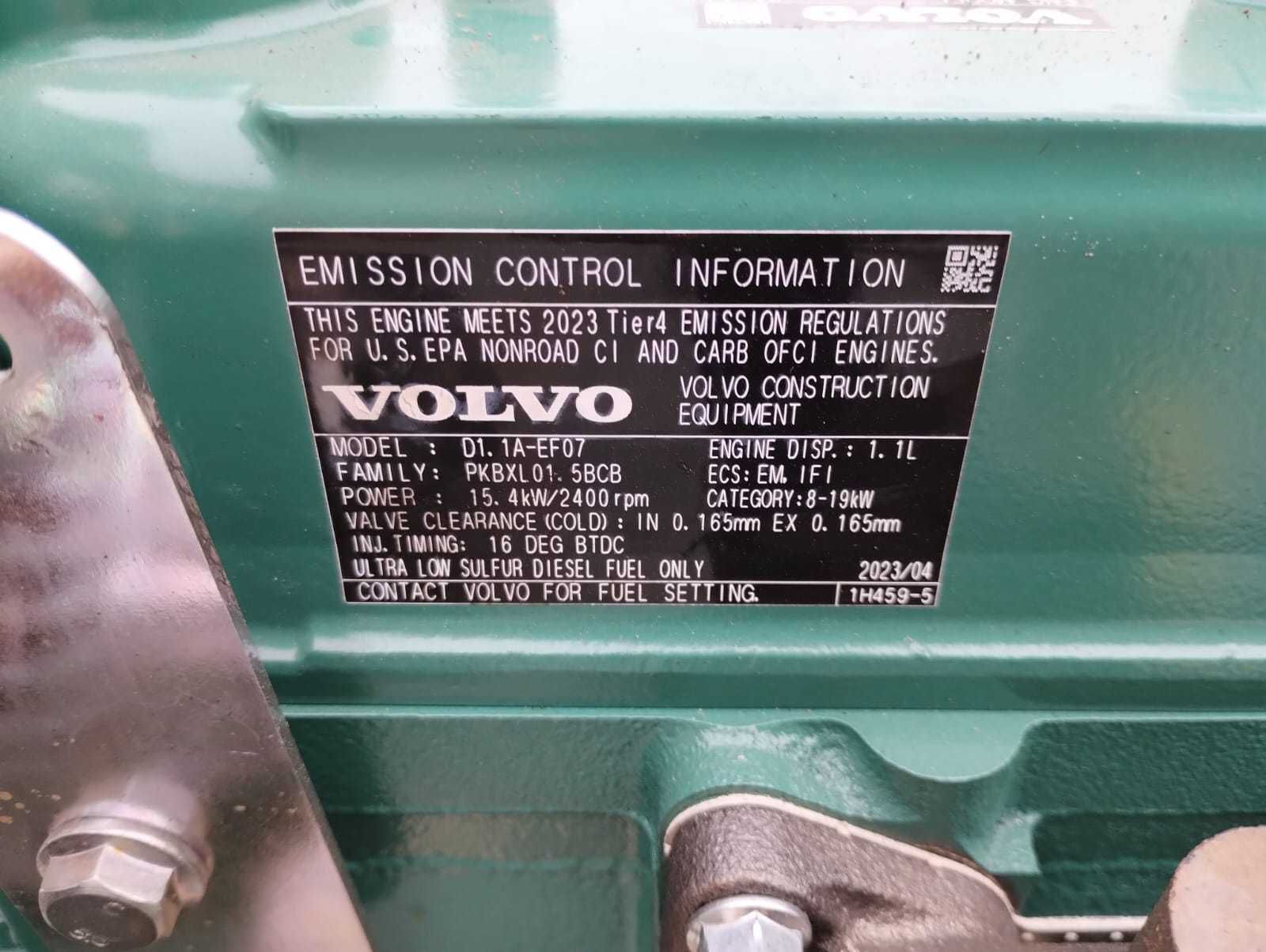 Stoc Motor Kubota D1105 echivalent in Volvo d1.1 nou, garantie