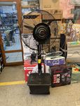 Suvli ventilyator boyi 1.70 sm setkasi 72 sm