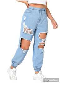 Blugi ripped jeans 4XL