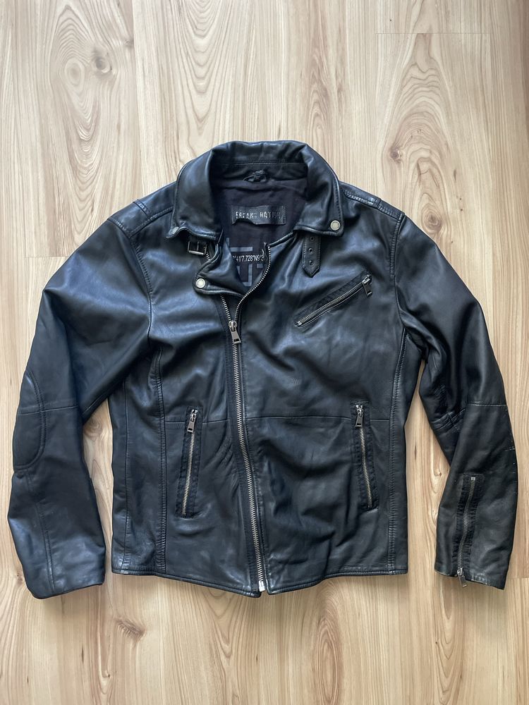 FREAKY NATION Leather JKT/мъжко яке (естествена) кожа М