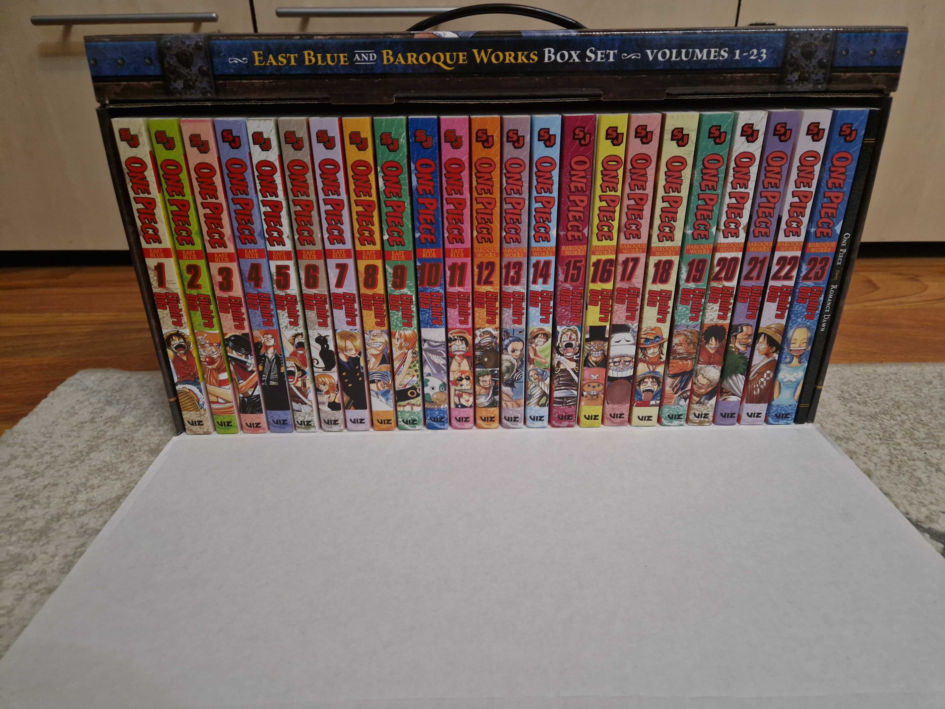 Set manga ONE PIECE vol 1-23 + poster