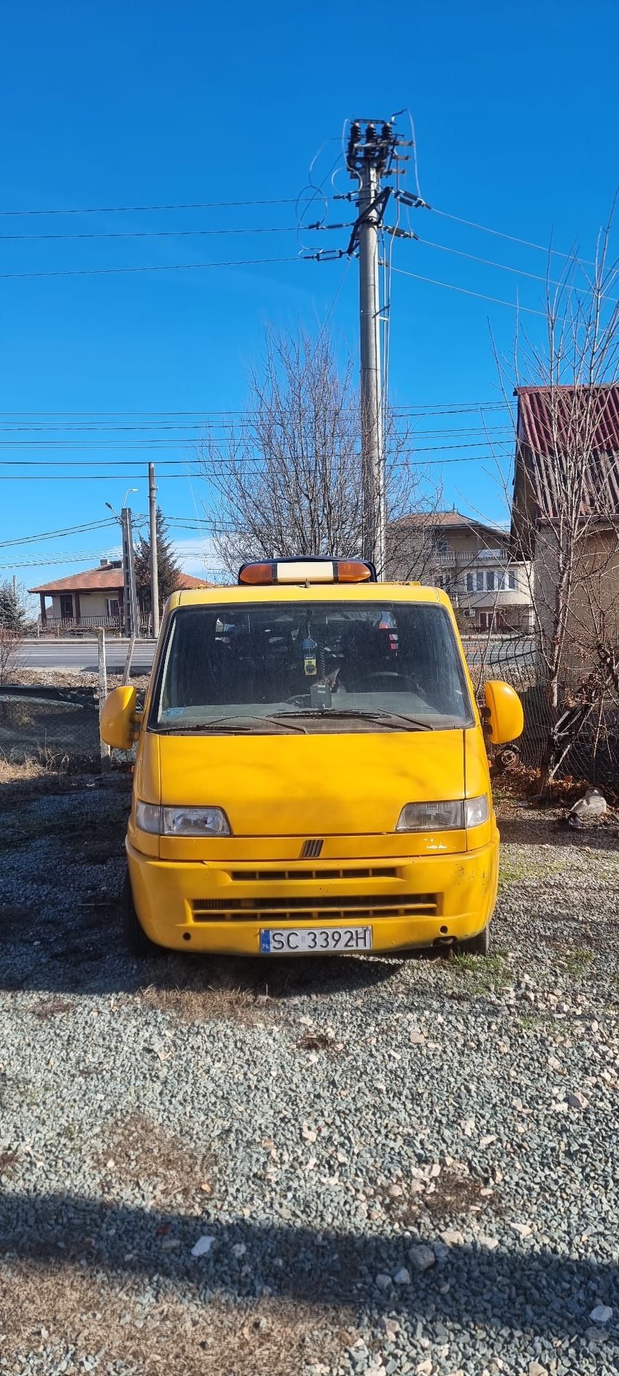 Fiat ducato autoplatforma 2.8jtd pompa motorină defect