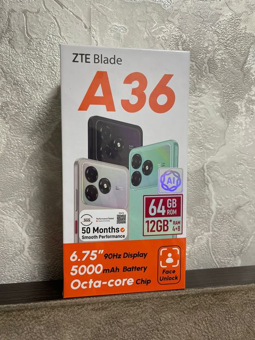 Телефон ZTE A36.