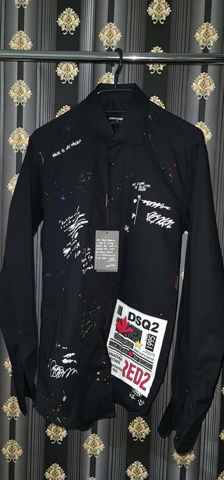 Cămașă paint - icon dsquared2