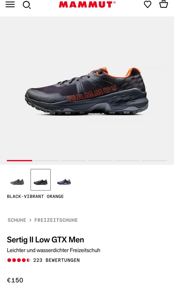 Туристически обувки MAMMUT GORE-TEX .Номер 46