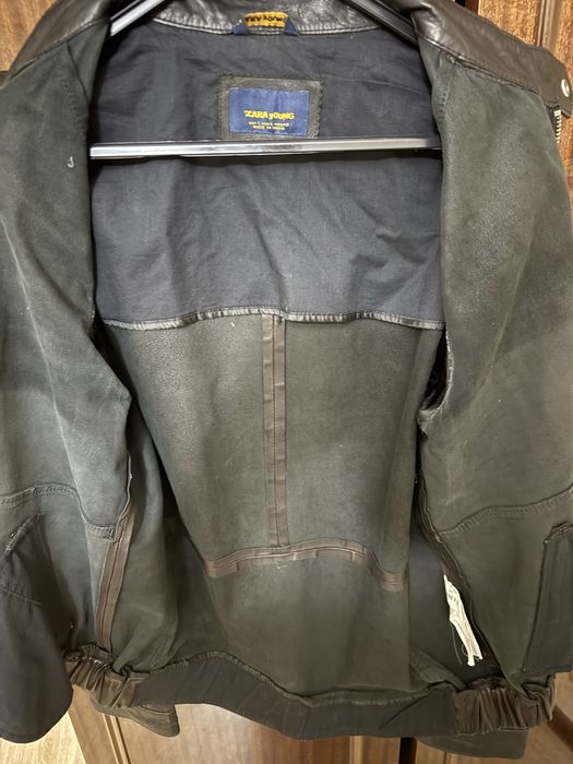 Кожаная куртка от Zara