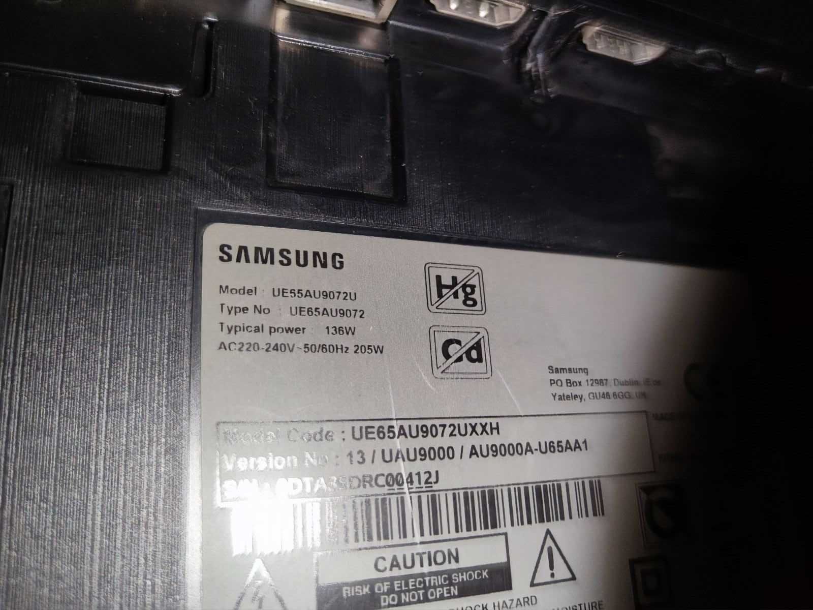 части от телевизор SAMSUNG UW55AU9072U