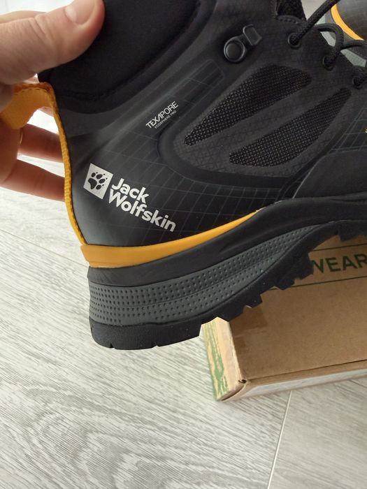 Ghete Jack Wolfskin noi, impermeabile, negru, marime 43