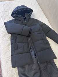 Зимний костюм детский 128 см (размеры на фото)