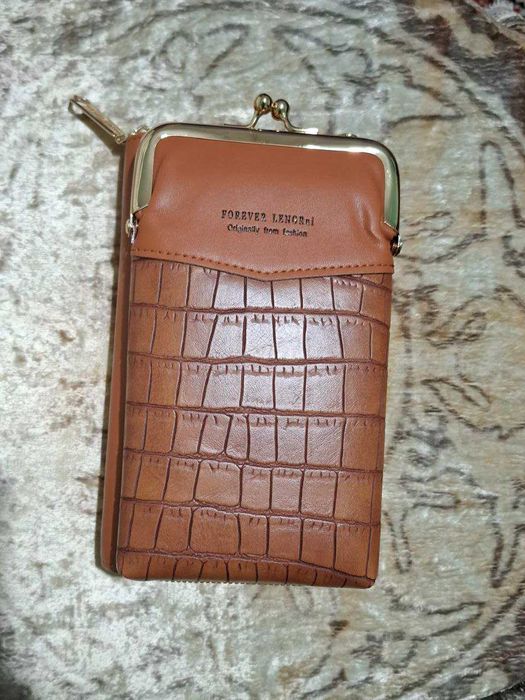 Сумка клатч через плечо