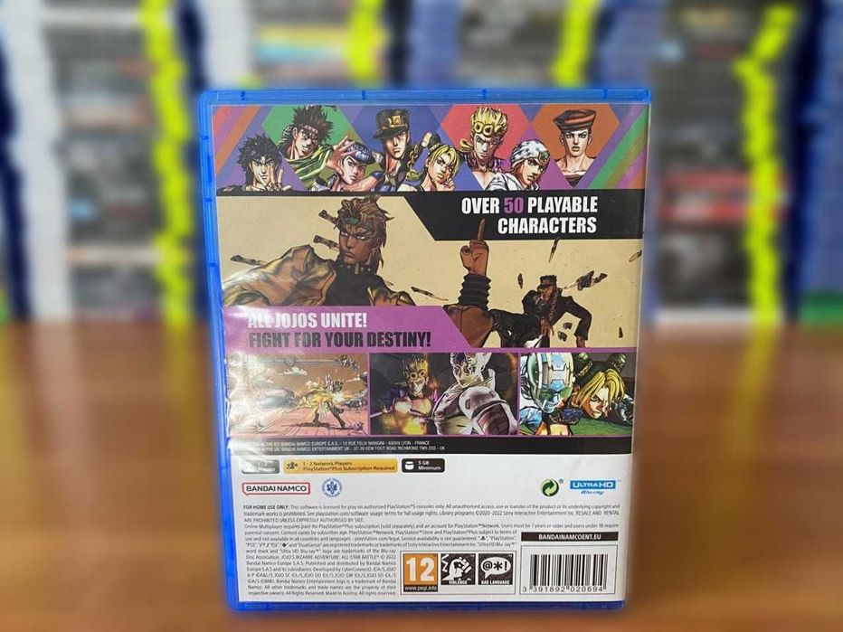 JoJo's Bizarre Adventure: All-Star Battle R PS5 Много Игр
