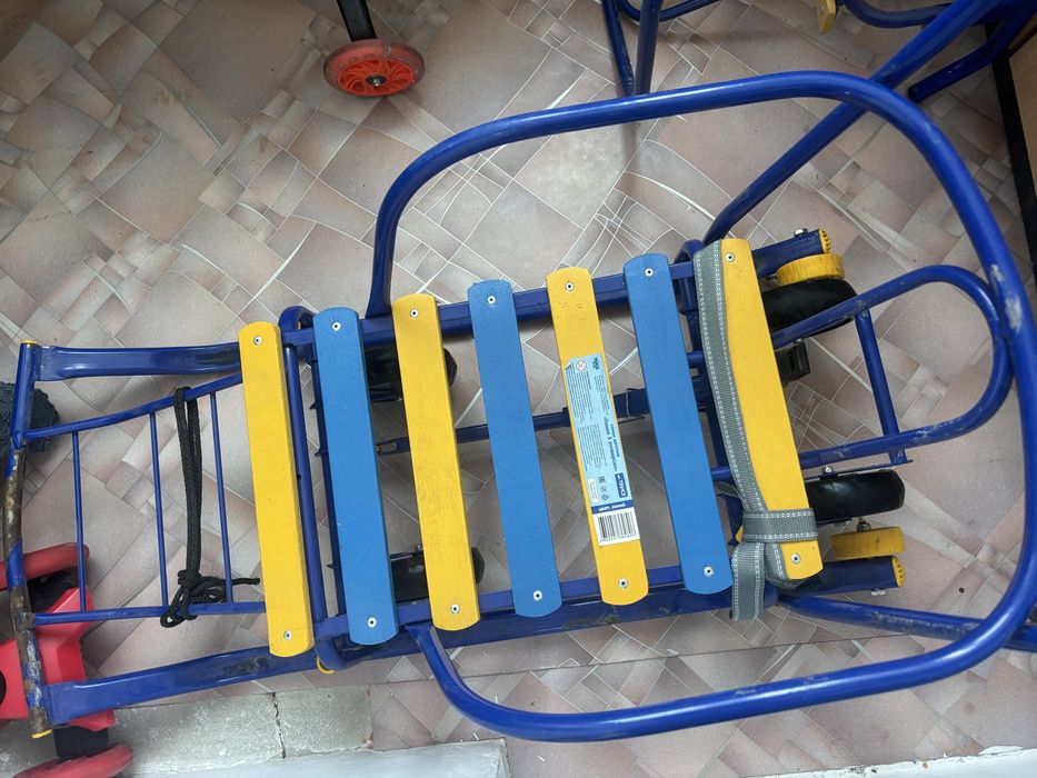 Санки детские зимние с колесами