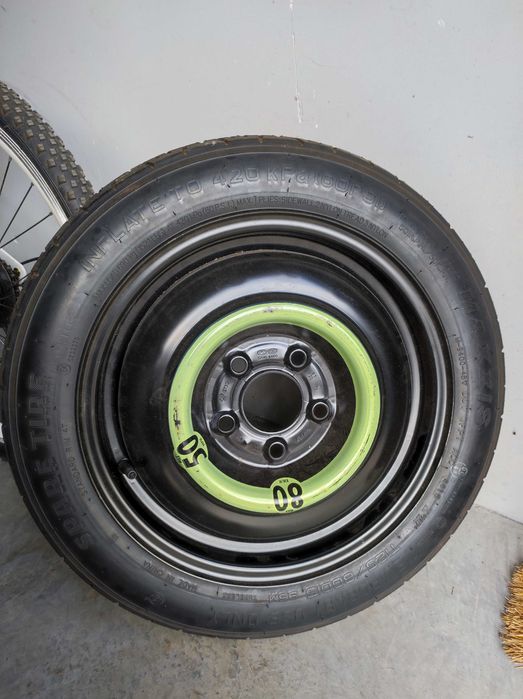 Резервна гума 15", патерица, 5х114.3  Kia Хюндай Hyundai Кия, Duster